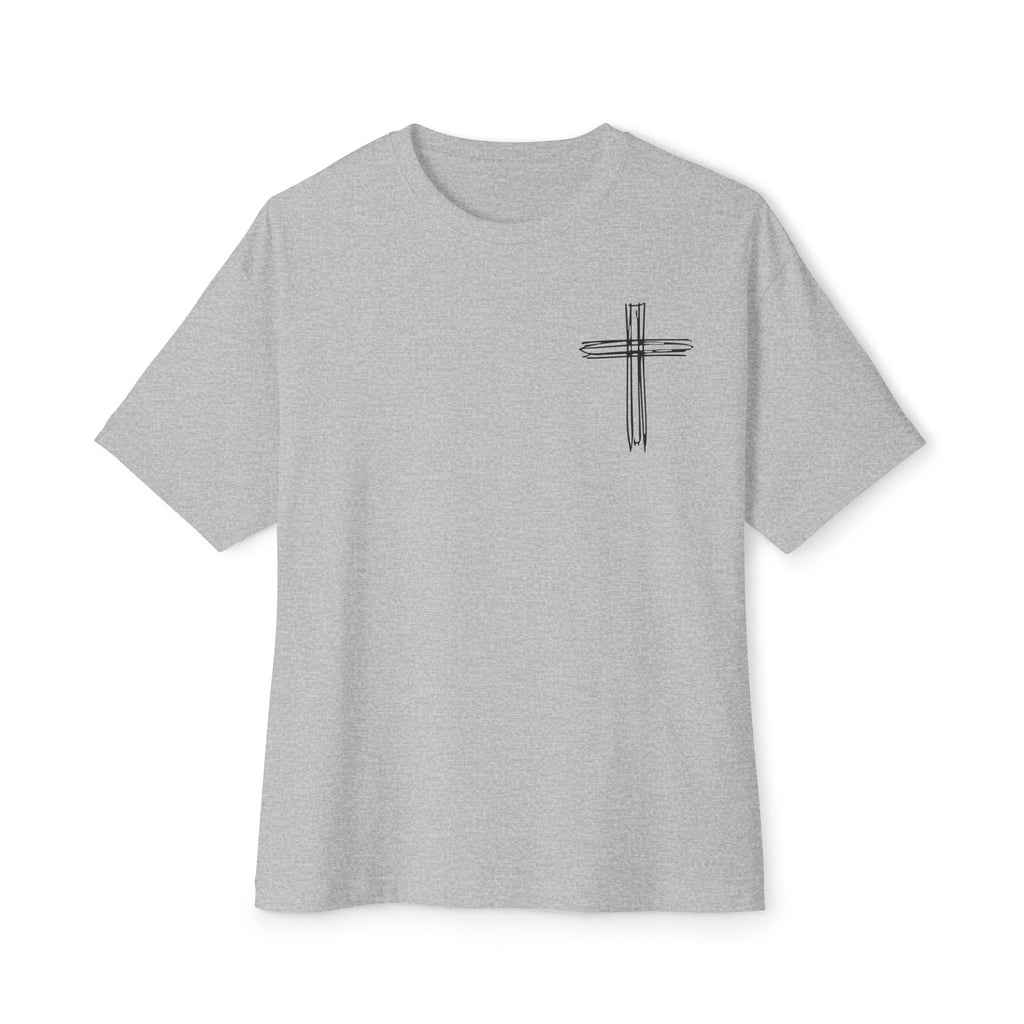 Proverbs 31:17 Oversized Boxy Tee